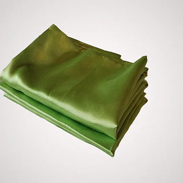 2 Love's cabin Satin Pillowcase for Hair and Skin Neon Green 20x26
